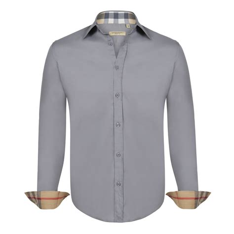 burberry slim fit shirt|burberry stretch cotton shirts.